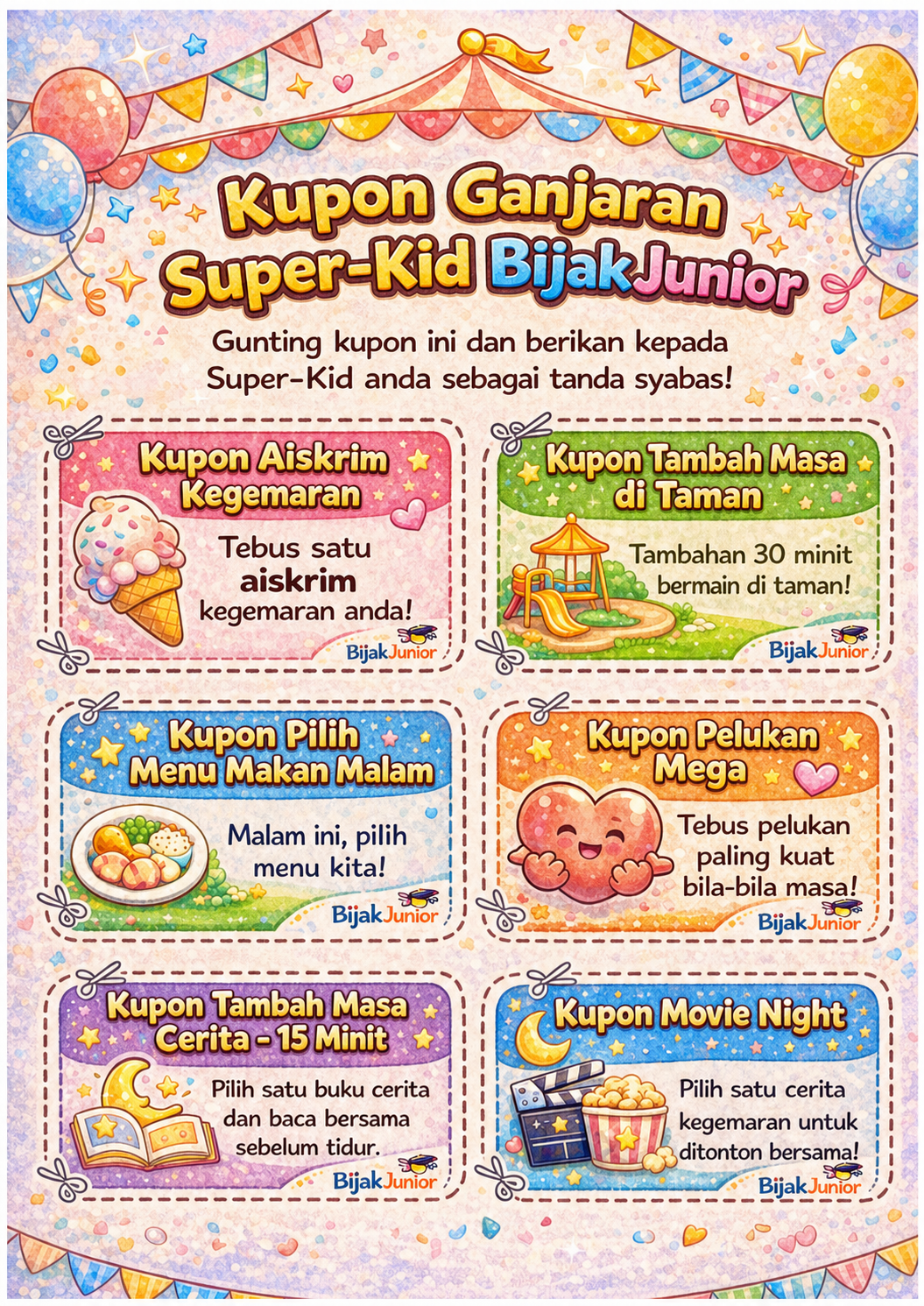 Kupon ganjaran keluarga